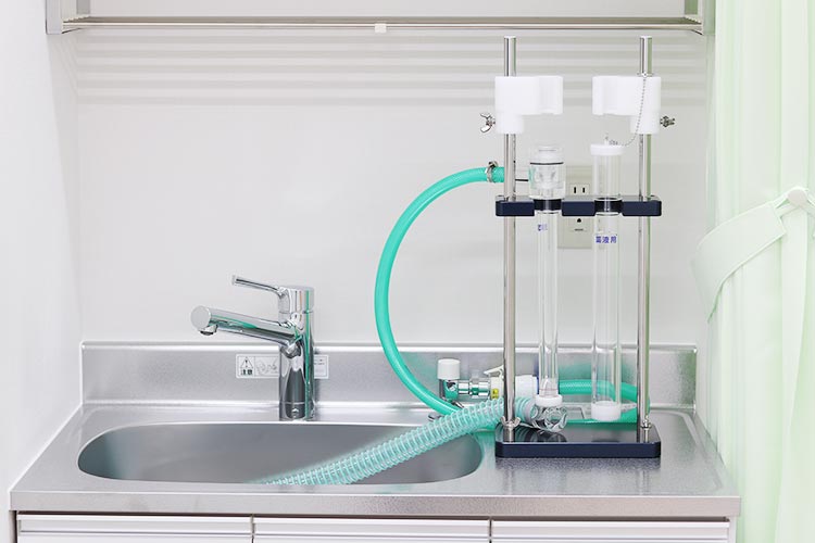 鼻咽腔ファイバースコープ洗浄器